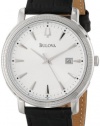 Bulova Men's 96B120 Silver Dial Strap Watch