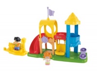 Fisher-Price Little People Neighborhood Playground Playset