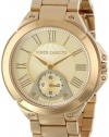 Vince Camuto Women's VC/5116CHGB Remote Sweep Gold-Tone Bracelet Watch