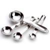 All-Clad 59918 Stainless Steel Measuring Spoons / Set of 4 Cookware, Silver