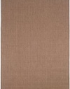 Couristan 1001/1500 Recife Saddle Stitch Cocoa/Natural Rug, 5-Feet 3-Inch by 7-Feet 6-Inch