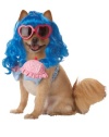 Pup-A-Razzi Cupcake Girl Girl Dog Costume, Large, Blue/Pink