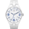 Adidas ADH2591 Unisex Cambridge Blue Accents White Plastic Watch