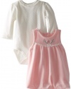 Little Me Baby-Girls Newborn Chateau Jumper Set, Light Pink, 12 Months