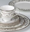 Lenox 834221 Opal Innocence Silver 5-Piece Place Setting, White