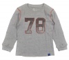 Calvin Klein Boys 2-7 Thermal Fashion Top, Iron Grey, 4