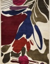 Area Rug 3x5 Rectangle Contemporary Multi Color Color - Momeni New Wave Collection