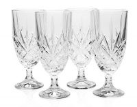 Godinger Dublin Crystal Set of 12 Iced Beverage Glasses