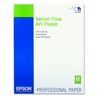 Epson Velvet 17 x 22 Inch Fine Art Paper 25 Sheets (S042097)