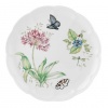 Lenox Butterfly Meadow Bone Porcelain Blue Butterfly Dinner Plate