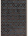 PAVE' RETRO PENDANT Rug (size: 7.6X11.2) By Couristan shape:RECTANGLE