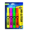 Avery HI-LITER Desk Style Highlighters 4 Pack (24063)