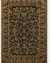 Couristan 1230/1105 Pave Eiffel Garden/Antique Brass-Onyx 2-Feet 2-Inch by 4-Feet 2-Inch Rug