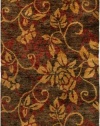 Surya SCR-5113 Scarborough Natural Fibers Area Rug, 8-Feet by 11-Feet, Coffee Bean