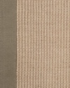 Surya SOHOSAGE Soho Natural Fibers Hand Woven 100% Jute Sage Green Bordered Rug (2-Feet x 3-Feet )