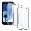 High Quality Clear Screen Protector Shield for the Samsung Galaxy S3 S III i9300 - 3 Pack