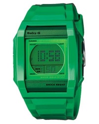 Baby-G Dual Time Chronograph Digital Green Dial Women's watch #BG810PD-3