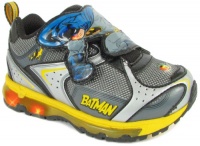 DC Comics Batman Black Toddler & Kids Lighted Shoes Sneakers