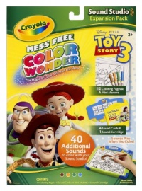 Crayola Color Wonder Sound Studio Disney Toy Story Refills