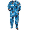 Carter's Big Boys Wilderness Fleece Footed Blanket Sleeper Pajamas-Size 5 Kids