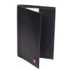 Genuine Leather Passport Cover - Black Comes in a Gift Bag - A Great way to Protect your Passport and your Privacy