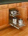 Rev-A-Shelf 18-Inch 2-Tier Wire Baskets, X-Small