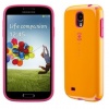 Speck Products CandyShell Samsung Galaxy S4 Case - AT&T Retail Packaging - Mango/Raspberry