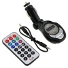 Car MP3 Player FM Transmitter with SD Slot and IR Remote -SD/MMC/USB Port/MP3