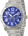 I By Invicta Men's 41704-002 Stainless Steel Blue Dial Watch