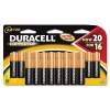 Duracell Coppertop AA Batteries, 20-Count