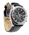 GUESS U11507G1 Black Leather Strap Waterpro Watch