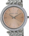 Michael Kors Darci Rose-Gold-tone Dial Steel Crystal Ladies Watch MK3218