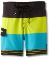 Quiksilver Boys 2-7 Clean And Mean, Black, 6/Medium