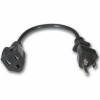 C2G/Cables to Go 03115 18 AWG Outlet Saver Power Extension Cord (NEMA 5-15R to NEMA 5-15P), Black (6 feet/1.82 Meters)