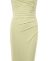 Pleated Cowl Neck Jersey Dress (10, Lauren White)