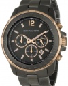 Michael Kors Men's MK8173 Runway Gunmetal and Rose-Tone Watch