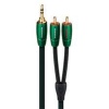 Audioquest Evergreen Audio Interconnect 1m (3 feet 4inches) 3.5mm to RCA