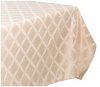 Lenox Laurel Leaf 70-by-104-Inch Oblong / Rectangle Tablecloth, Ivory