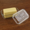 Arc International Luminarc Cow Butter Dish, 6-1/2-Inch by 2-3/4-Inch