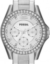 Fossil Women's ES3202 Riley Multifunction Stainless Steel Watch