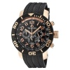 TW Steel Men's TW92 Grandeur Diver Black Rubber Chronograph Dial Watch