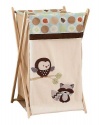 Carter's Forest Friends Hamper, Tan/Choc, 17 X 16 X 27