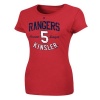 MLB Majestic Ian Kinsler Texas Rangers Ladies Trophy Man Player T-Shirt - Red