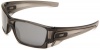 Oakley Fuel Cell OO9096-54 Iridium Square Sunglasses,Grey Smoke Frame/Black Lens,One Size