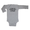 Pride Universe Two Straight People One Gay Baby Long Sleeve Bodysuit (Heather Grey, 18 Months)