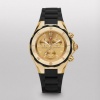 MICHELE Tahitian Jelly Bean Large Black Gold Tone Dial