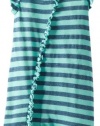 Splendid Littles Baby-Girls Newborn French Stripe Romper, Seashell, 6-12 Months