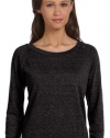 Alternative Women's Slouchy Pullover, Black, Medium