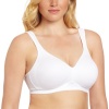 Playtex Women's 18 Hour Seamless Smoothing Bra #4049,White,36D