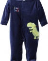 Carter's Watch the Wear Baby-Boys Newborn Dino Coverall, Navy, 3-6 Months